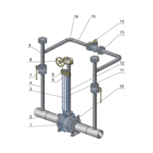 Full-Welded-Extended-Stem-Ball-Valves